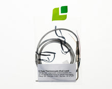 Load image into Gallery viewer, Thermocouple K-Type 1/8’’ (dual)